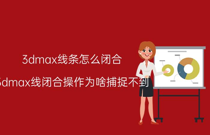 3dmax线条怎么闭合 3dmax线闭合操作为啥捕捉不到？